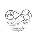 infinity sign with the names Victoria and Alexander tattoo design idea