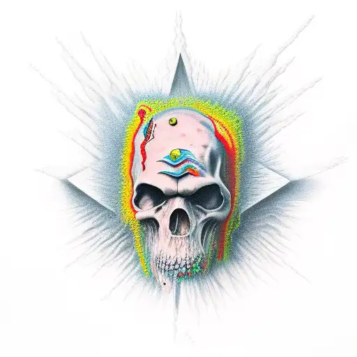 Fear God tattoo design idea