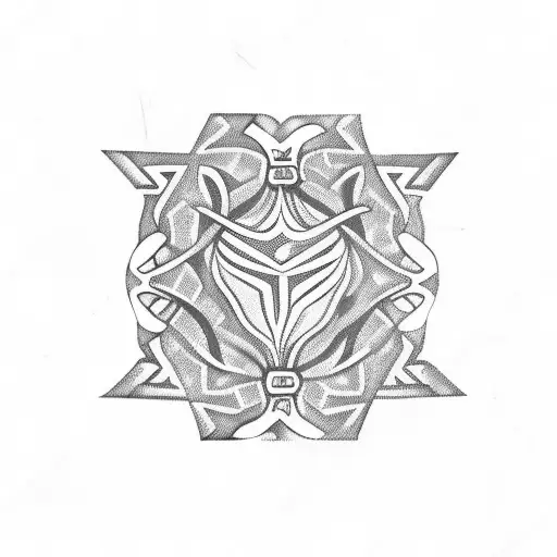 Tattoo mit SpongeBob  tribal tattoo design idea