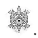 Maori arm Tattoo mit SpongeBob  tattoo design idea