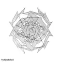 depeche mode tattoo design idea