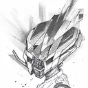 Omega fortnite tattoo design idea