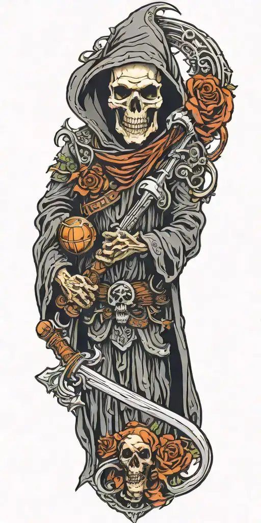 don't fear the reaper tattoo design idea