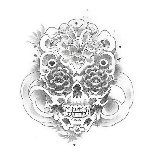 Memento Mori Memento Vivere  tattoo design idea