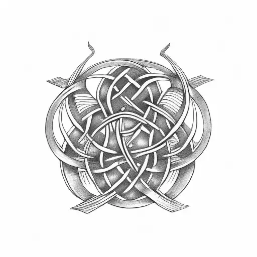 Celtic Knot tattoo design idea
