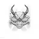 trust no one tattoo design idea