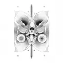 trust no one tattoo design idea