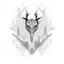 trust no one tattoo design idea