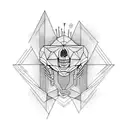 trust no one tattoo design idea