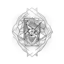 trust no one tattoo design idea