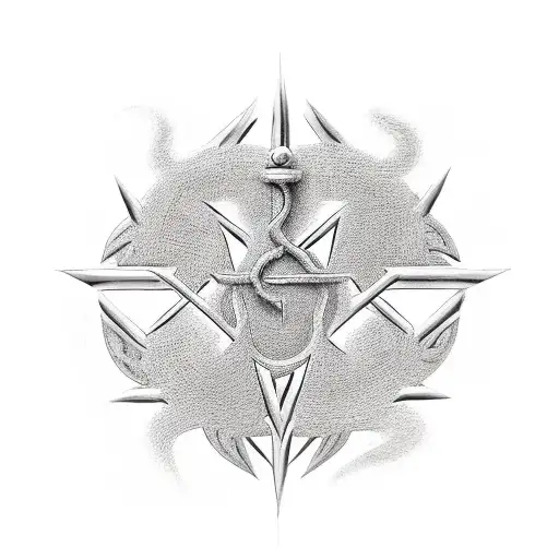 Ankh Symbol tattoo design idea