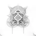 the Beatles tattoo design idea