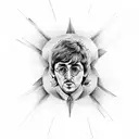 the Beatles tattoo design idea