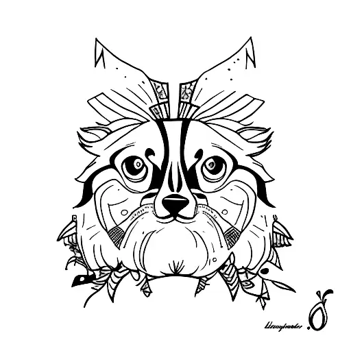 Lilou & Maxime tattoo design idea