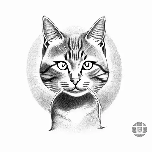 cat from sailor moon  tattoo design idea