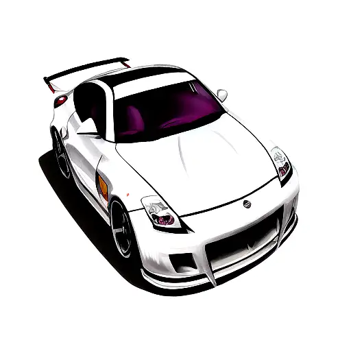nissan 350z tattoo design idea