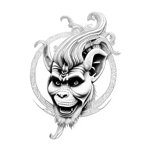 Labyrinth movie  tattoo design idea