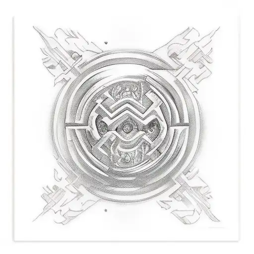 art splash, Labyrinth movie tattoo design idea