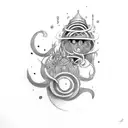 Labyrinth movie  tattoo design idea