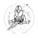 heroe tattoo design idea