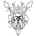 heroe tattoo design idea