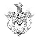 heroe tattoo design idea