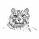 I want something to memorialize my Mother and Father married in 1967 tattoo design idea