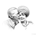 I want something to memorialize my Mother and Father married in 1967 tattoo design idea