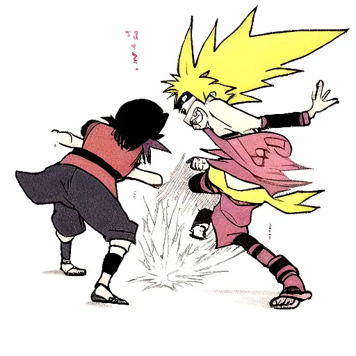 Tanjiro Naruto Style