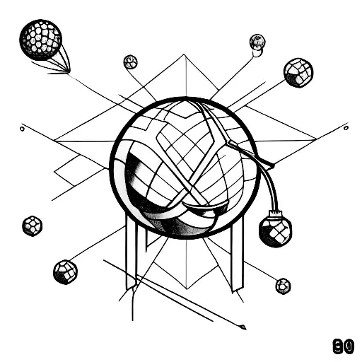 sputnik with BMO tattoo design idea