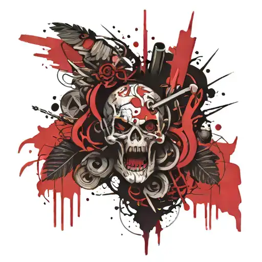 You’re an experienced tattoo artist known for your intricate and detailed designs. Today, you have a client who wants a  tattoo design idea