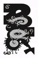a question mark that says ask questions think the unthinkable  tattoo design idea