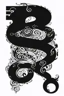 a question mark that says ask questions think the unthinkable  tattoo design idea