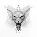 pendulum scale tattoo design idea