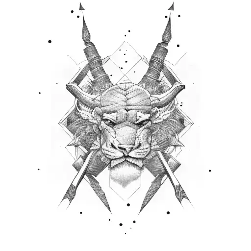 strength quotes tattoo design idea