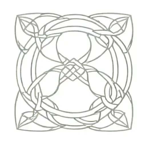 celtic motherhood knot  tattoo design idea
