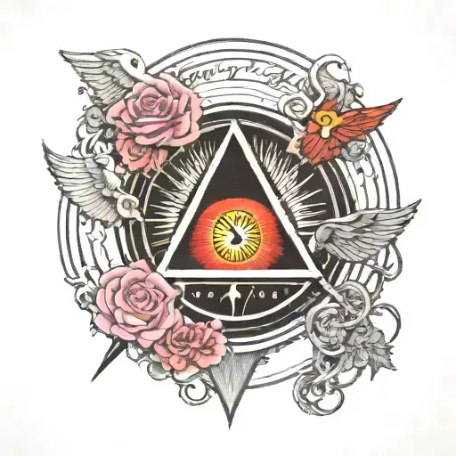 rock music pink floyd led zeppelin Soundgarden  tattoo design idea