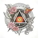 rock music pink floyd led zeppelin Soundgarden  tattoo design idea