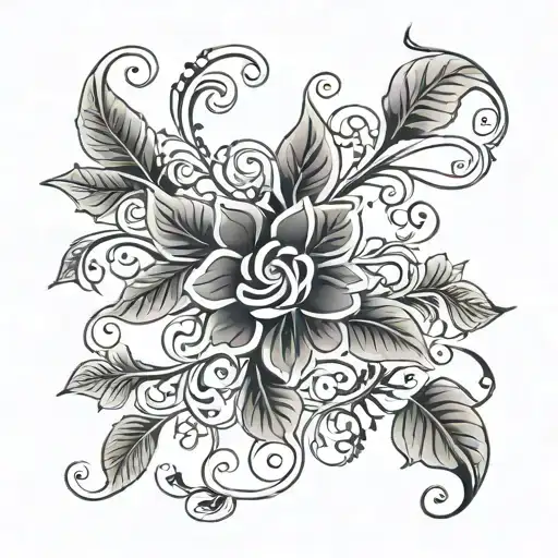 vine arm cuff tattoo wraps tattoo design idea