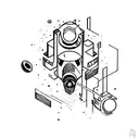 Raygun sci-fi tattoo design idea