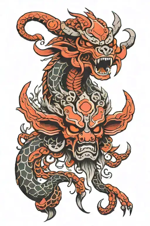 jagernaut dota 2 mask tattoo design idea