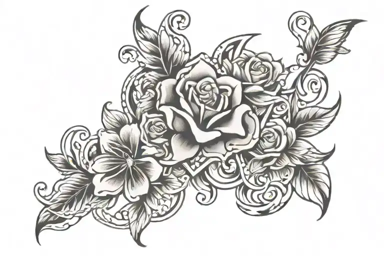 devotion loyalty love tattoo design idea
