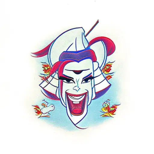 disney mulan + semikolon tattoo design idea