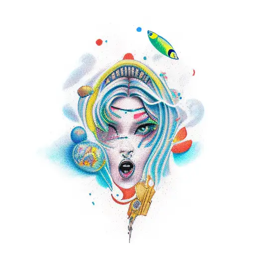 lilith tattoo design idea