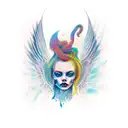 lilith tattoo design idea