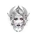 lilith tattoo design idea