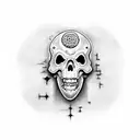 zombie tattoo design idea