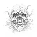 zombie tattoo design idea