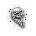 zombie tattoo design idea