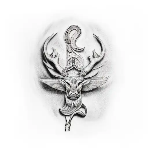 Biblical  tattoo design idea